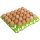 Eier tray  für 30 Hühnereier, grün, 302x304mm